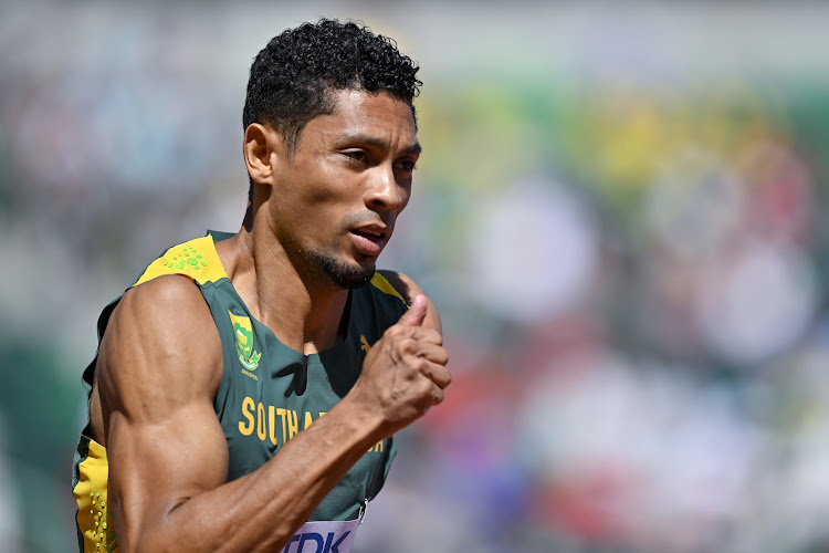 Wayde van Niekerk in action at the 2022 world championships in Eugene, Oregon, US. Picture: GETTY IMAGES