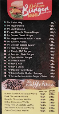 Mr.Burger menu 3