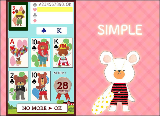 Screenshot Card Playing the bears' school