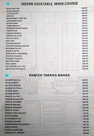 Tarang- The Tripti menu 5