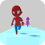 Cover Image of ダウンロード SuperHero Fun Race: 3D Multiplayer 1.0 APK