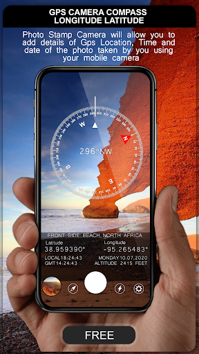 GPS Camera with latitude and longitude