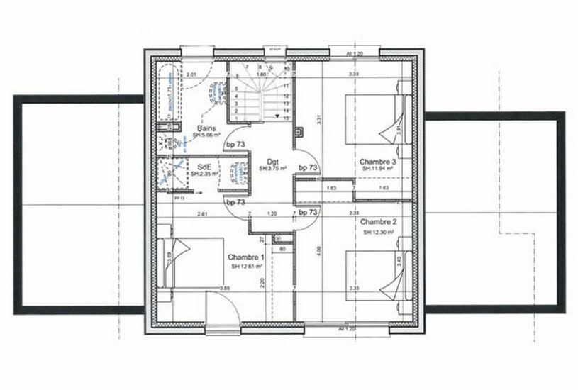  Vente Terrain + Maison - Terrain : 800m² - Maison : 115m² à Yvetot (76190) 