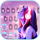 Download Neon Music Girl Keyboard Theme For PC Windows and Mac 1.0