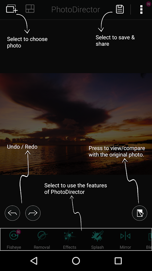    PhotoDirector Photo Editor App- screenshot  