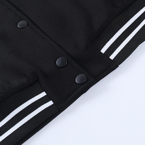 Title 14, PU Stitching Contrast Loose Shoulder Baseball J...