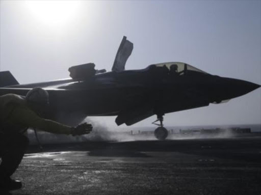 An F-35B launching from the USS Essex. /AGENCIES