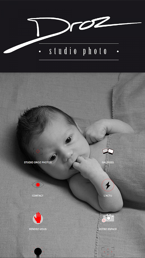 Android application Studio Droz Photo screenshort