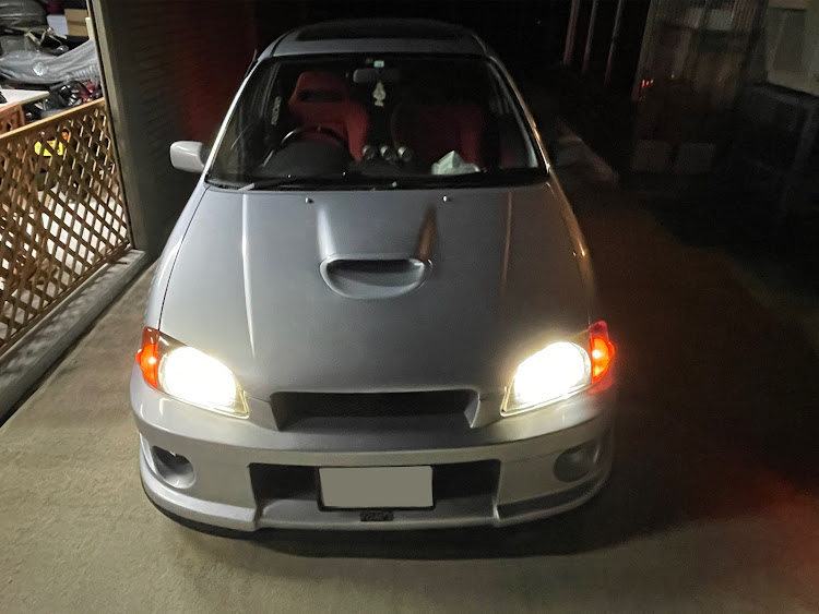 スターレットの光り物にこだわるに関するカスタム事例の投稿画像1枚目
