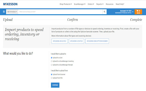 McKesson ScanManager℠ Browser Extension