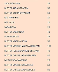 Harsha Hotel menu 1