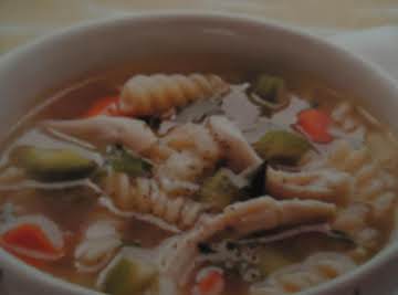 Gluten Free Quick & Healthy Chicken Noodle Soup