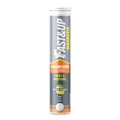 FAST&UP MAGNESIO FIZZY LEMON BLAST TAB 20'S