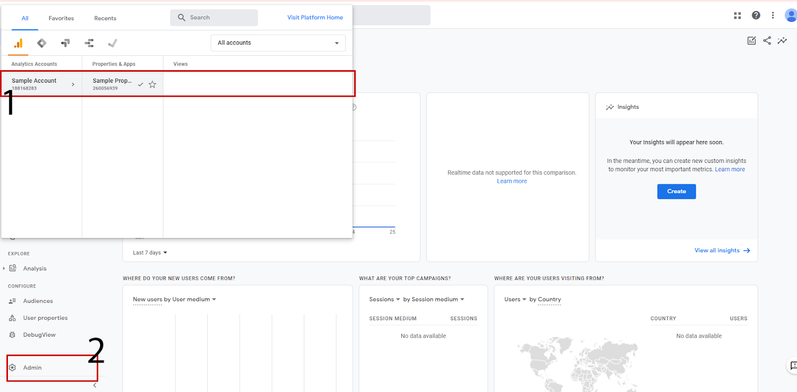 Adding a User to Your Google Analytics Account