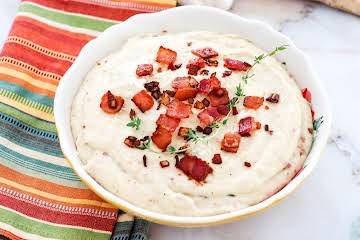 Bacon Parmesan Parsnip Puree