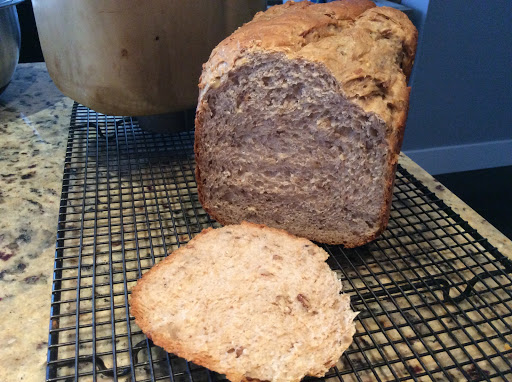 Baked in the bread machine.