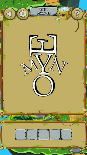 Screenshot A different puzzle: Wild Words