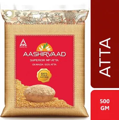 Aashirvaad Atta - 500 gm