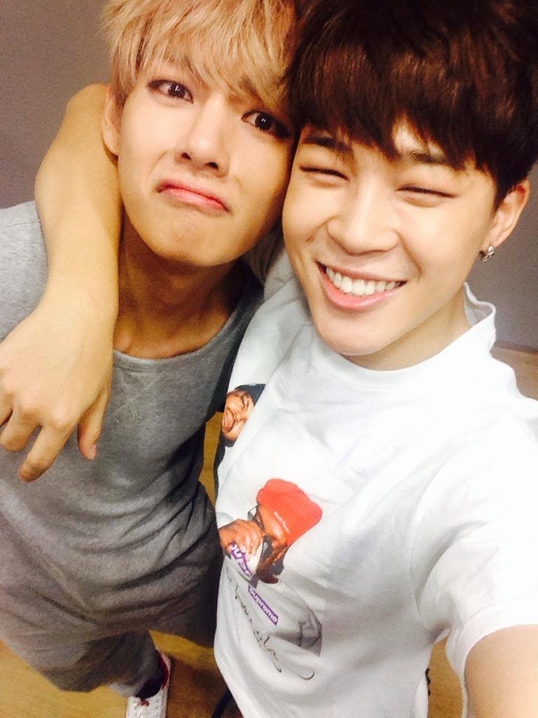 Just 50+ Of The Cutest 'VMin' Selfies Jimin & V Have Ever Posted ...