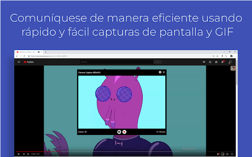 Captura de Chrome - captura de pantalla y gifs