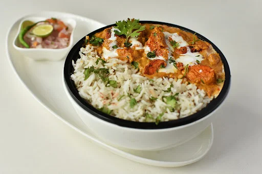 Butter Chicken Rice Bowl