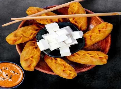 Pan Fried Paneer Momos