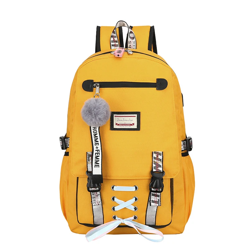 Nieuwe Koreaanse dames rugzak, schooltas voor studenten, outdoor vrijetijds reistas. Perfect voor school, reizen en dagelijks gebruik.