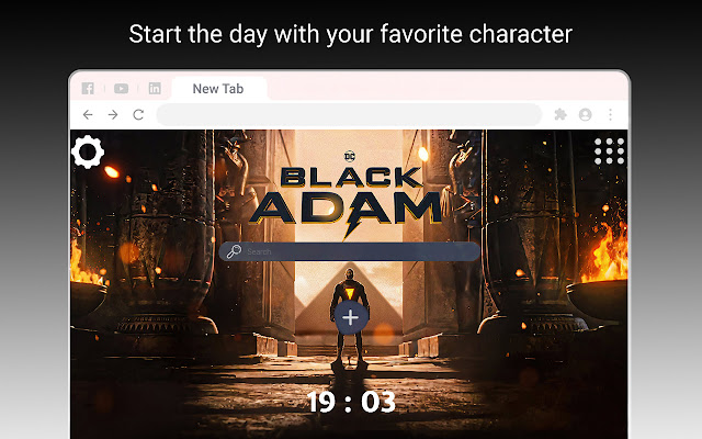 Black Adam Wallpapers New Tab