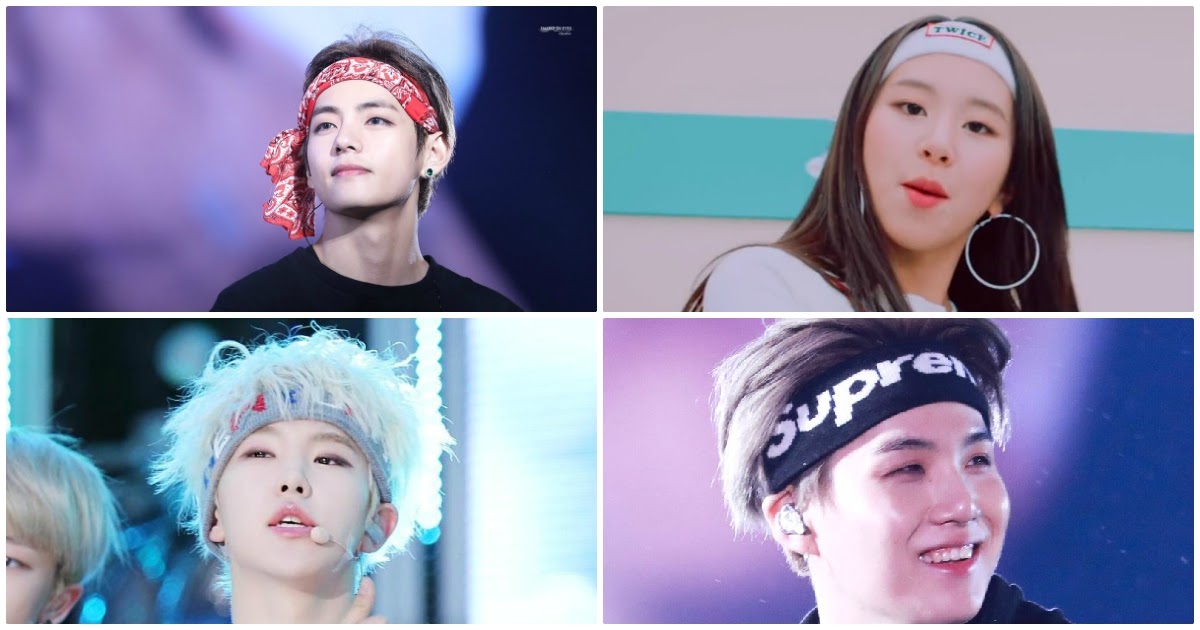 K Pop Idols Who Kill It With Headbands And Bandanas Koreaboo