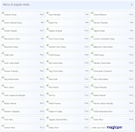 Jugadu Adda menu 1