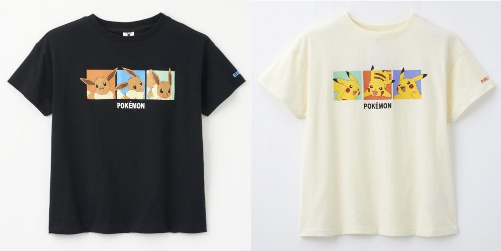 しまむらにポケモンtシャツ登場 ピカチュウ イーブイ カビゴン 全部可愛い Trill トリル