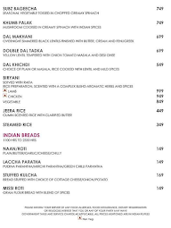 Mosaic, Park Plaza menu 7