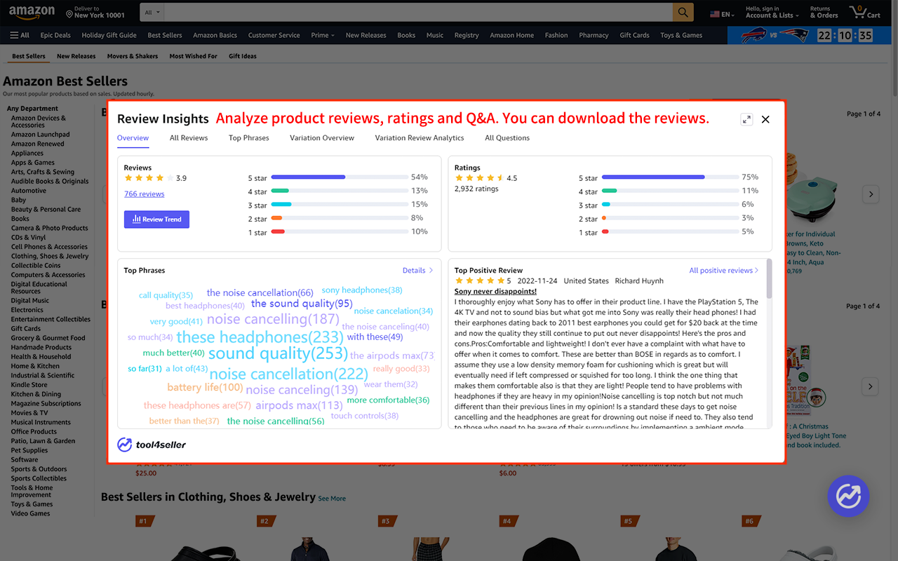 tool4seller - Amazon Product Research Preview image 6