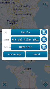 Map of Philippines offline - náhled