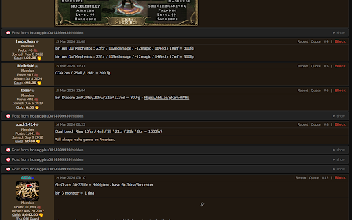 d2jsp Enhancer screenshot 3