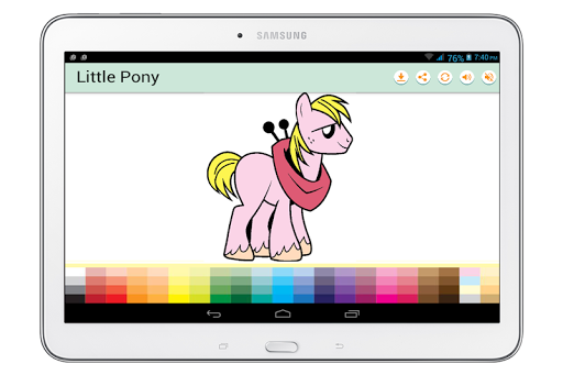 免費下載教育APP|Little Pony Coloring Game app開箱文|APP開箱王