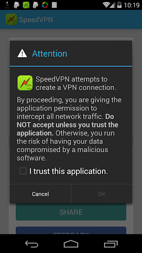 Screenshot SpeedVPN Secure VPN Proxy