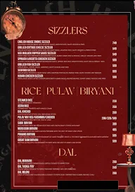 English House menu 3