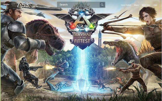 ARK Survival Evolved Wallpapers Theme New Tab