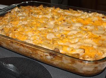 Chipotle Chicken Pasta Bake