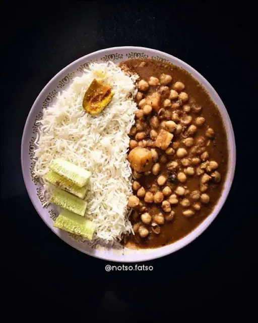 Chole Chawal Bowl