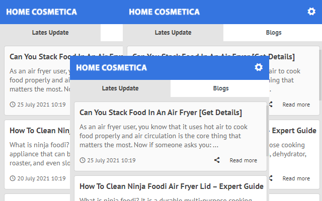 Home Cosmetica - Latest News Update Preview image 1