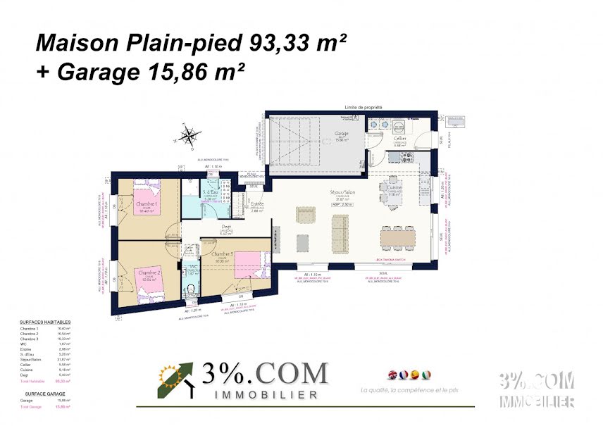 Vente terrain  752 m² à Savenay (44260), 119 500 €