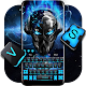 Download Blue Tech Metallic Skull keyboard For PC Windows and Mac