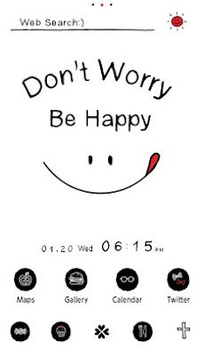 シンプル壁紙 Don T Worry Be Happy Androidアプリ Applion