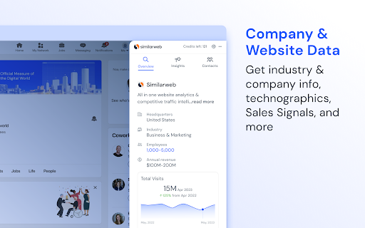 Similarweb Sales Extension