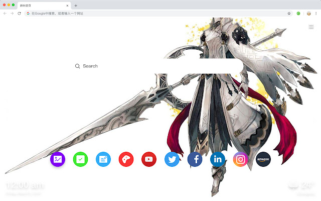 ONINAKI New Tab, Customized Wallpapers HD