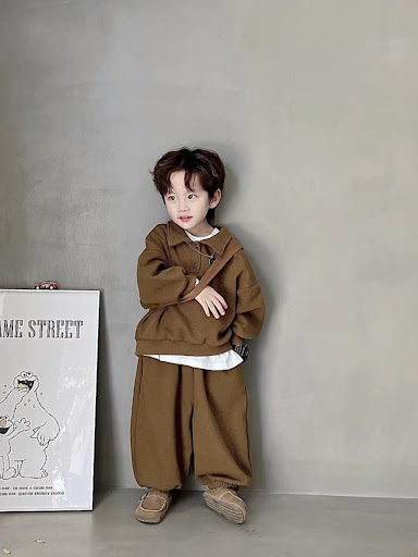 Title 6, Boys Simple Waffle Top Pants Suit Everyday Com...