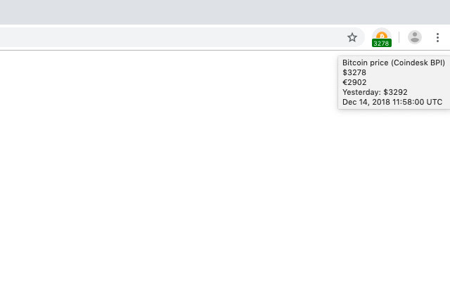 Bitcoin price ticker chrome extension