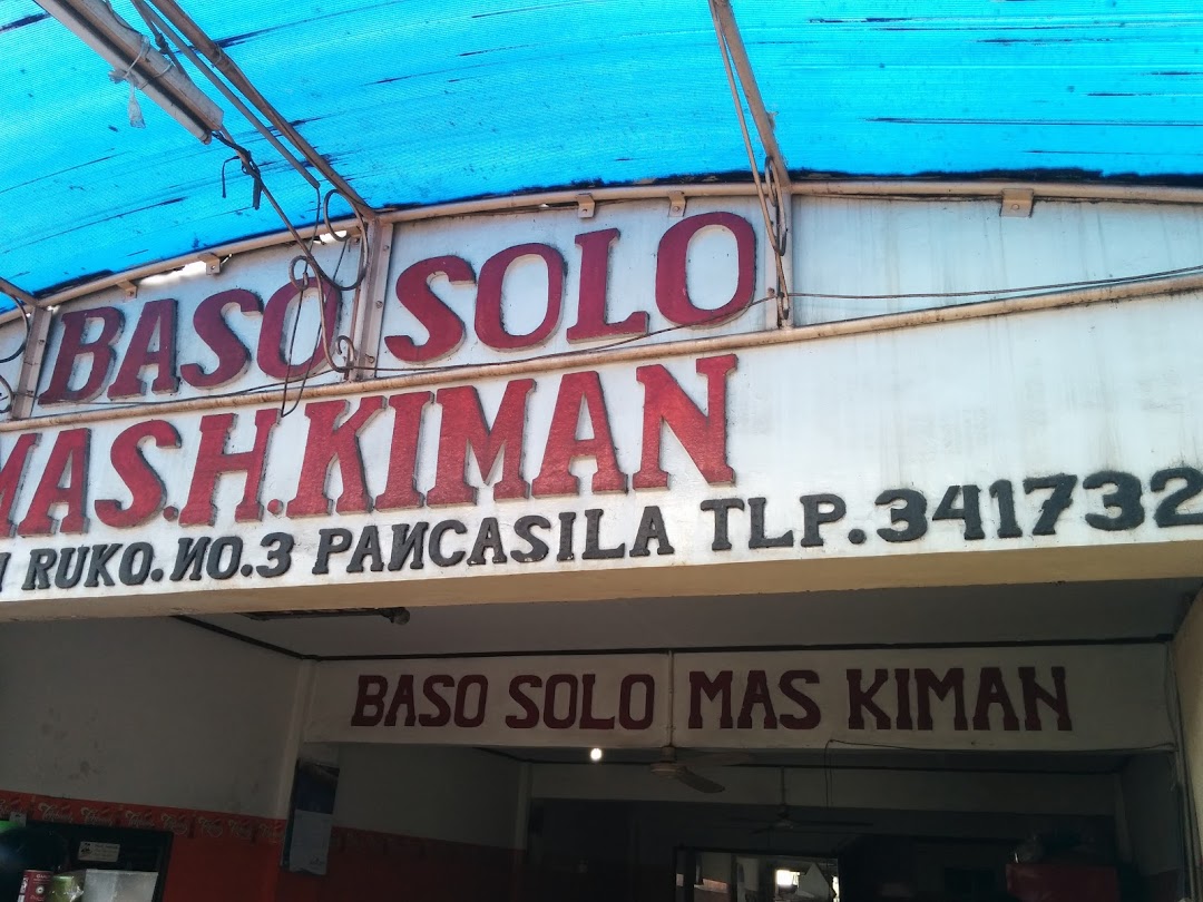 Bakso Mas Kiman Pancasila